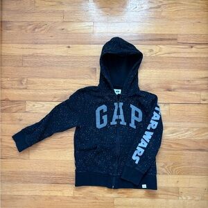 Star Wars Black and Gray Kids Hoodie